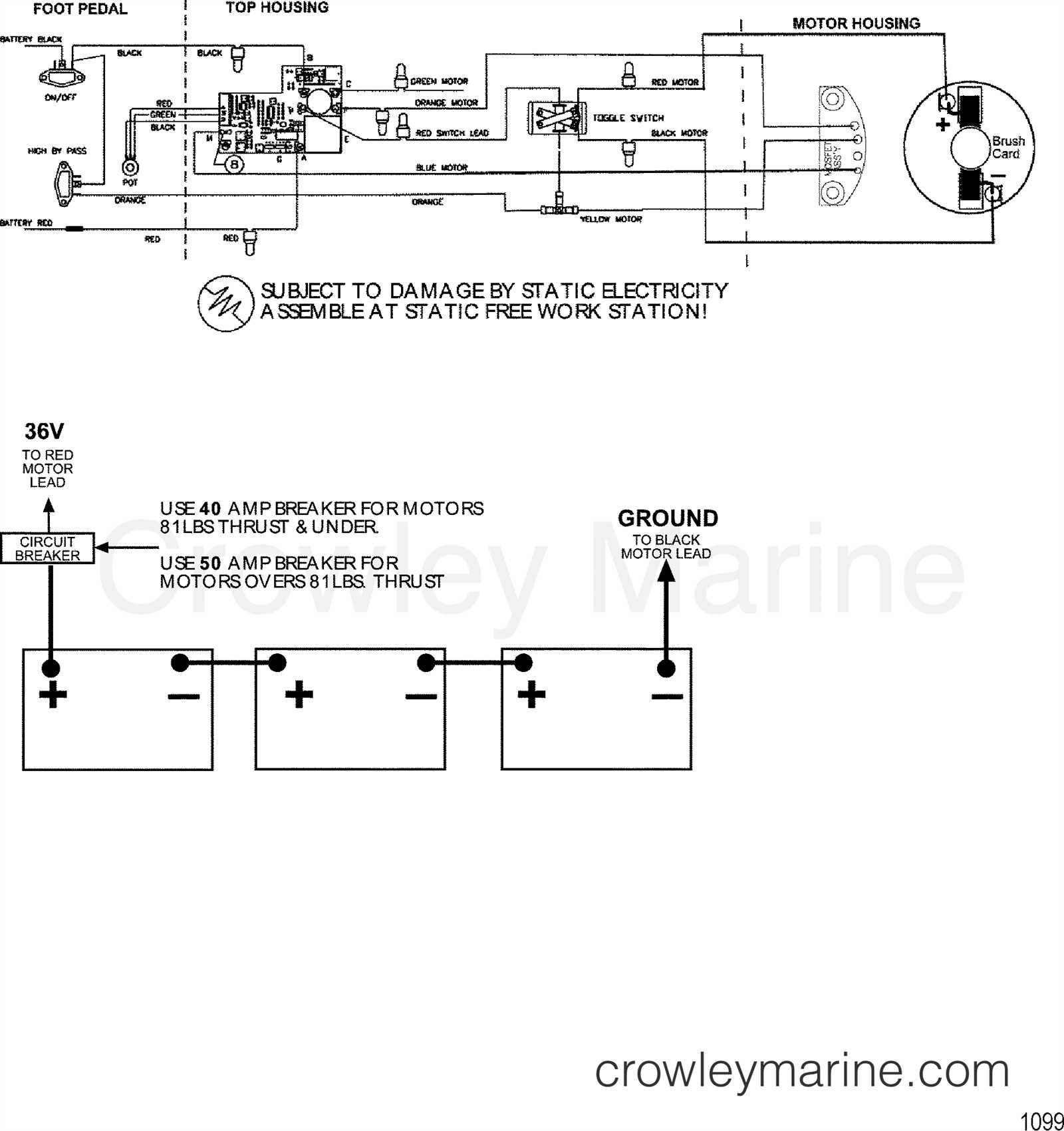 24 volt trolling motor plug wiring diagram