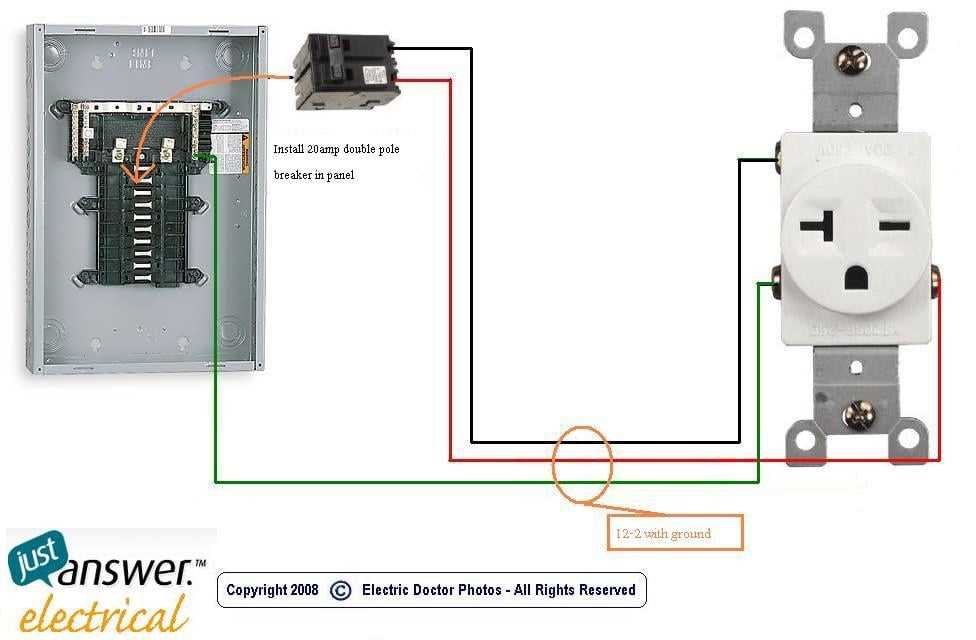 240v air compressor wiring diagram