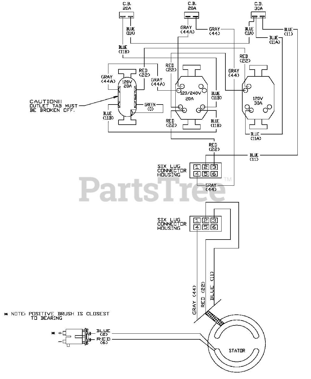 240v generator wiring diagram