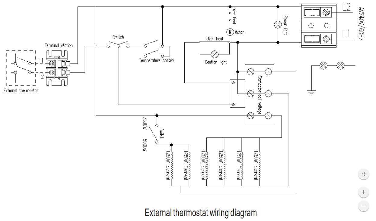 240v heater wiring diagram