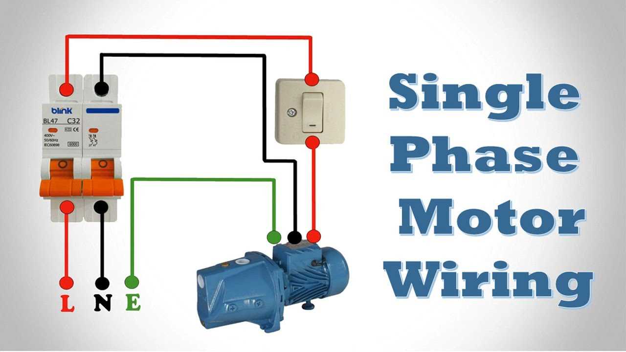 240v motor wiring diagram single phase