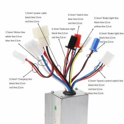 24v e bike controller wiring diagram