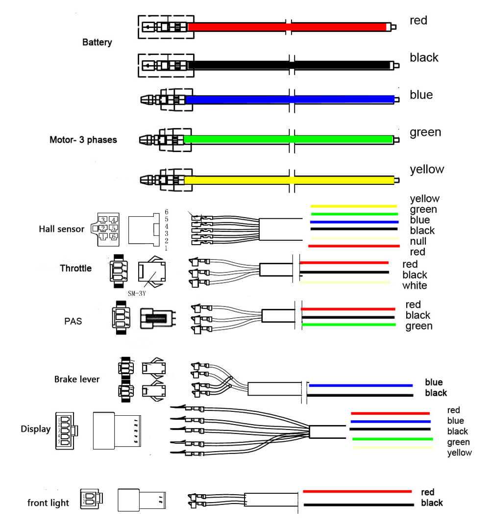 24v e bike controller wiring diagram