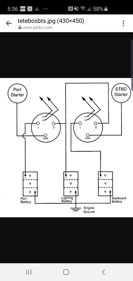 3 battery boat wiring diagram