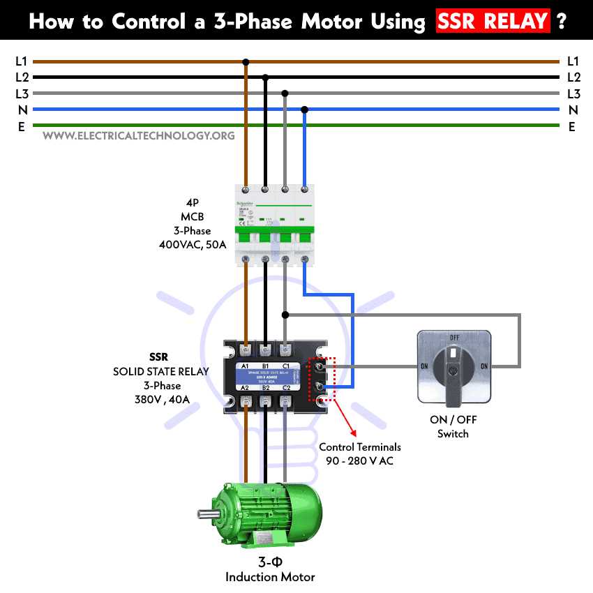 3 phase compressor wiring diagram