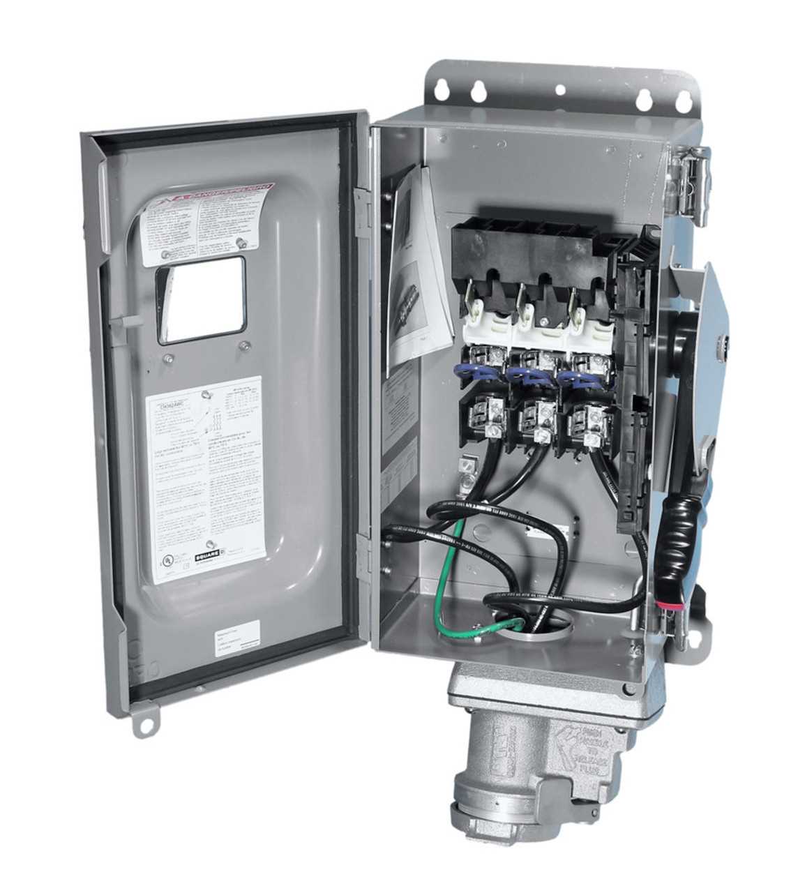 3 phase disconnect switch wiring diagram