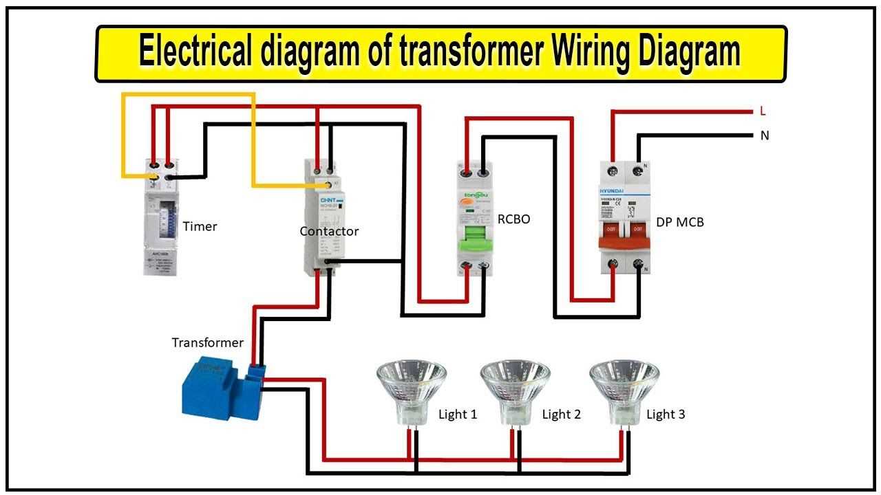 3 phase transformer wiring diagram