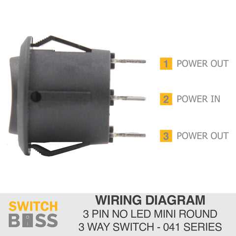 3 pin rocker switch wiring diagram