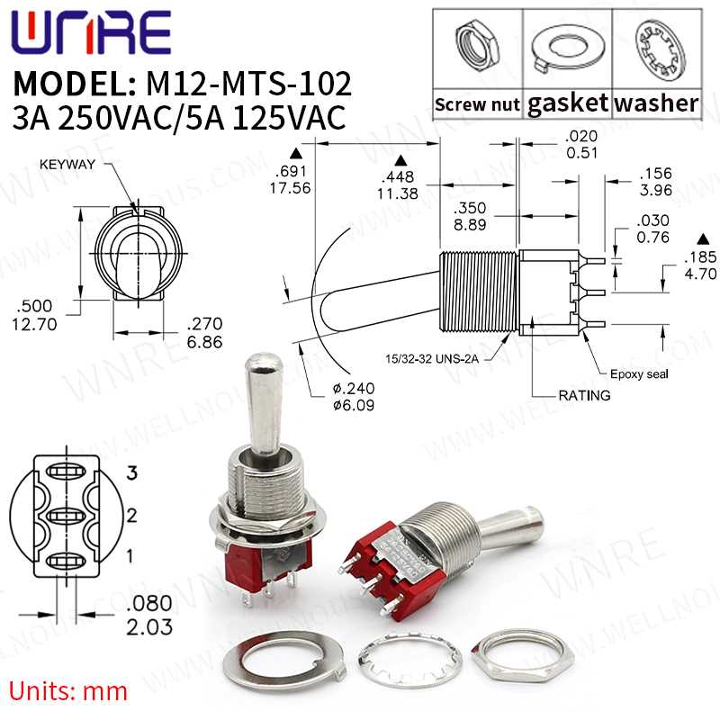 3 pin toggle switch wiring diagram