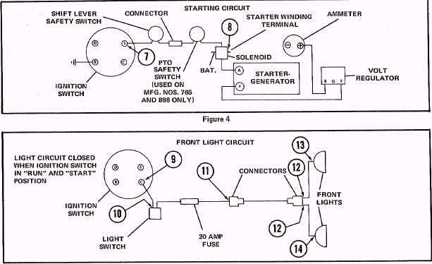 3 pole ignition switch wiring diagram