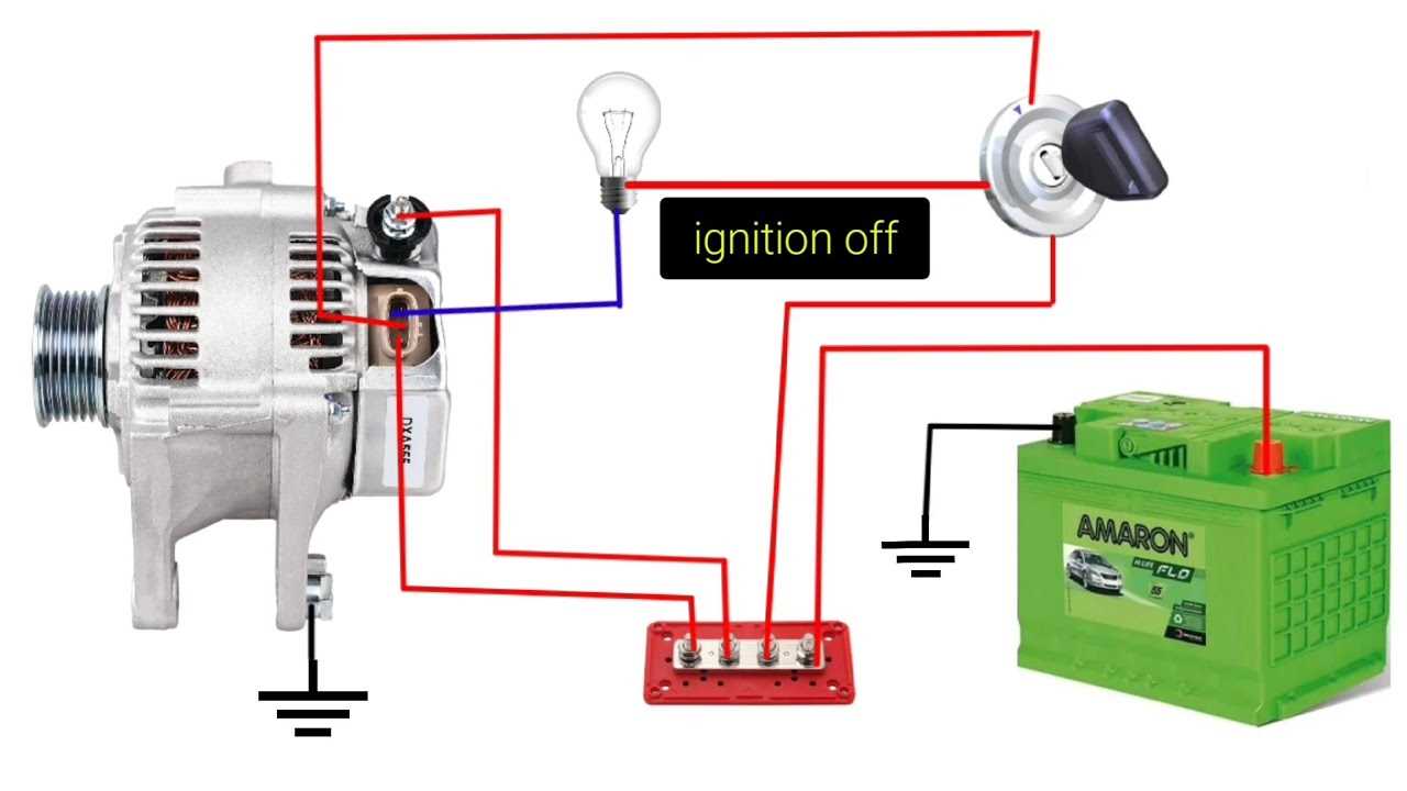 3 wire alternator wiring diagram