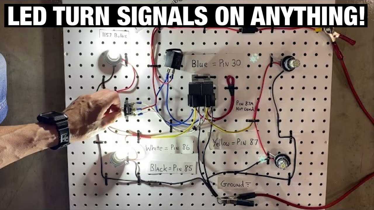 3 wire harley turn signal wiring diagram