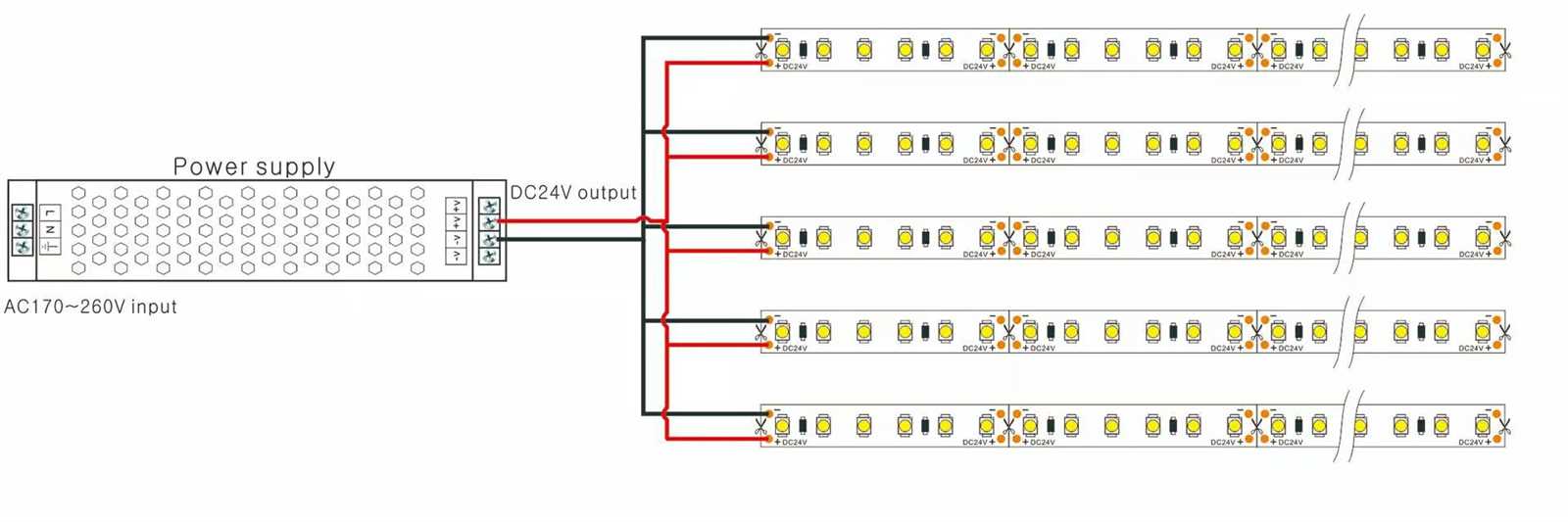 3 wire led string light wiring diagram