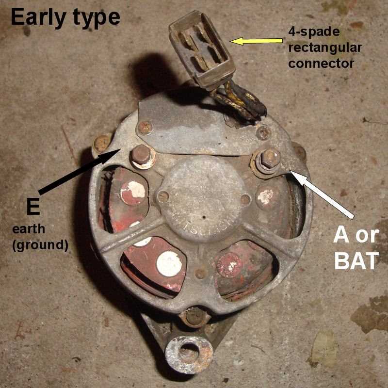 3 wire nissan alternator wiring diagram