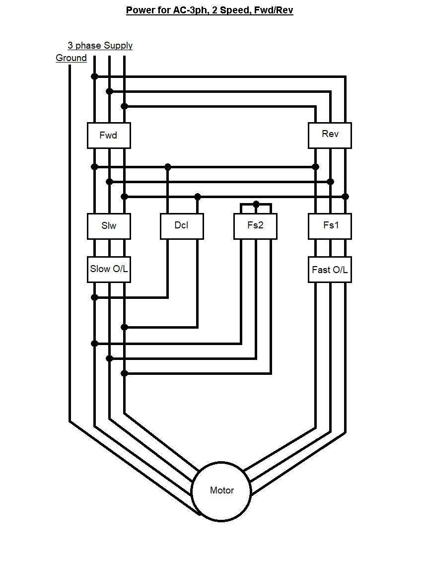 3 ph motor wiring diagram