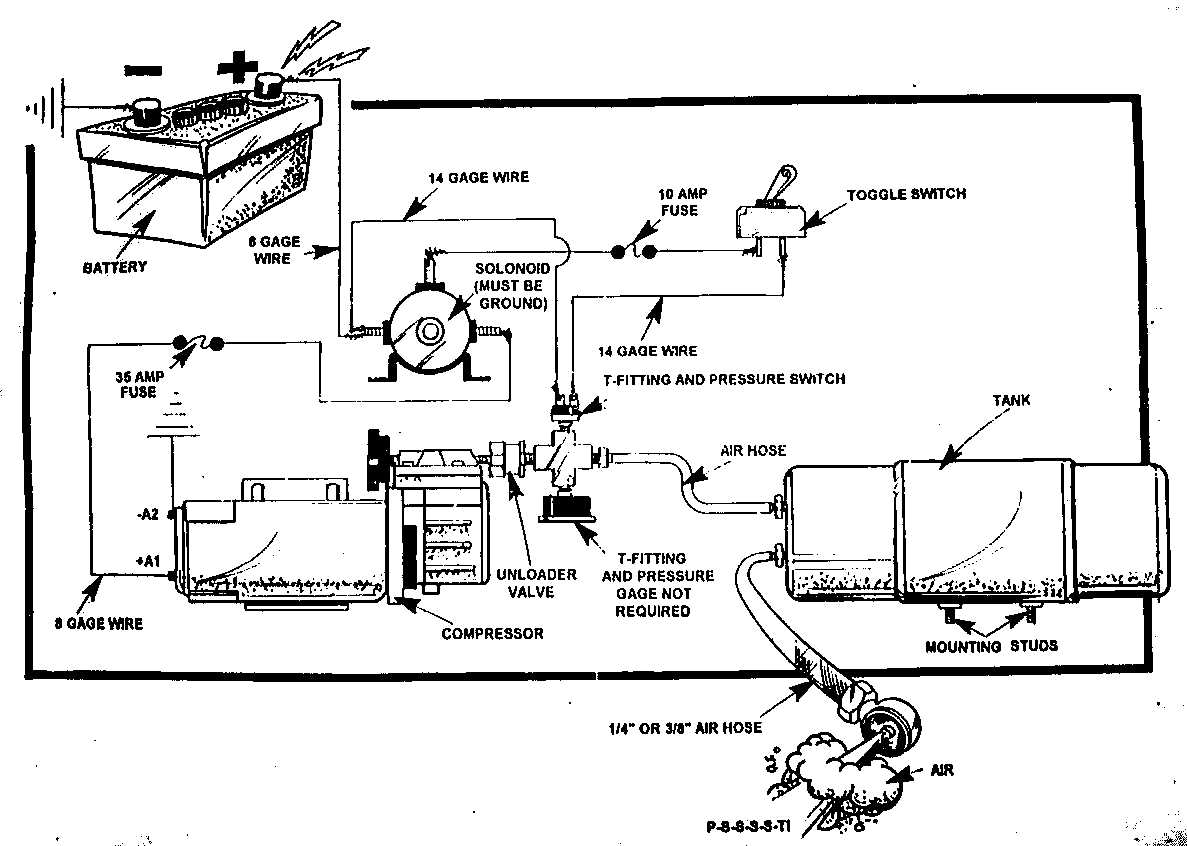 3 phase compressor wiring diagram