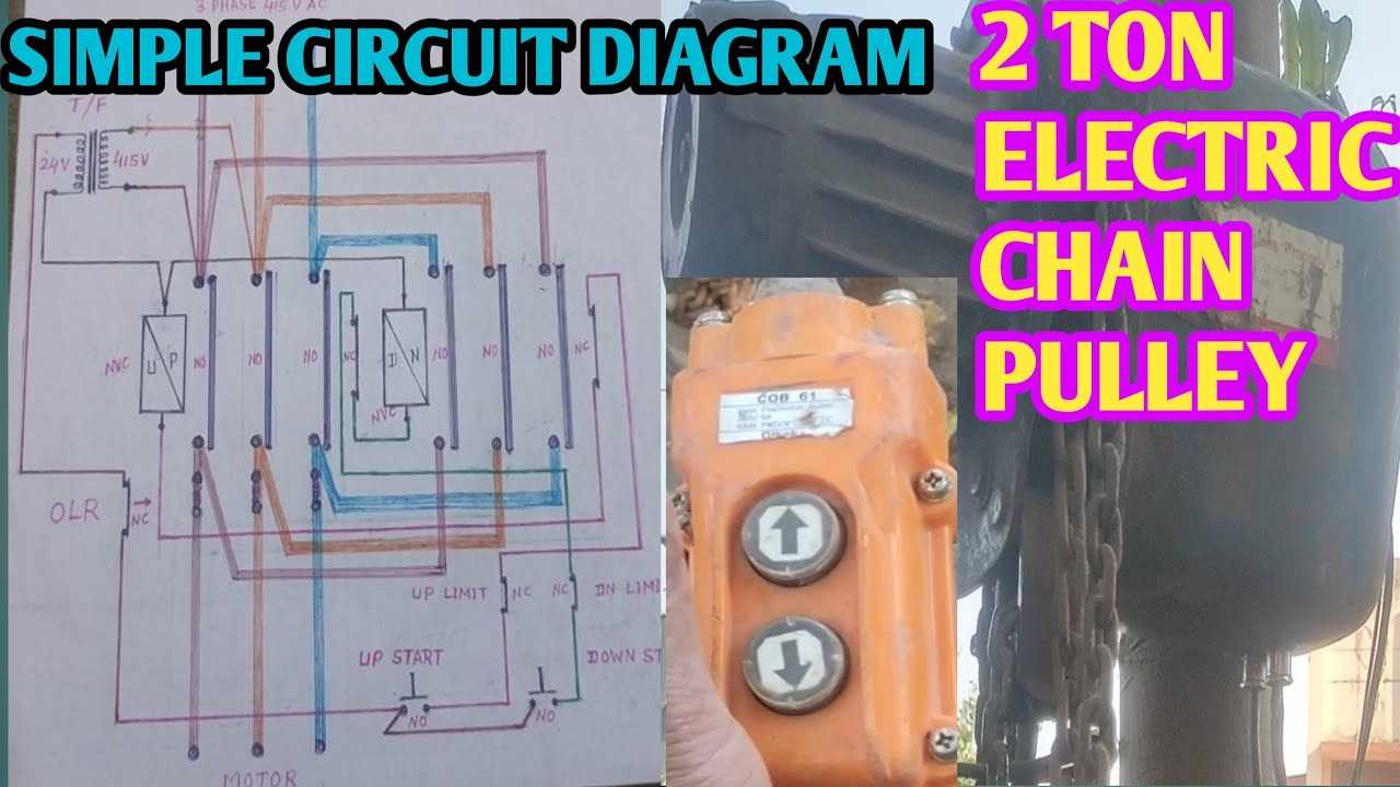 3 phase hoist wiring diagram