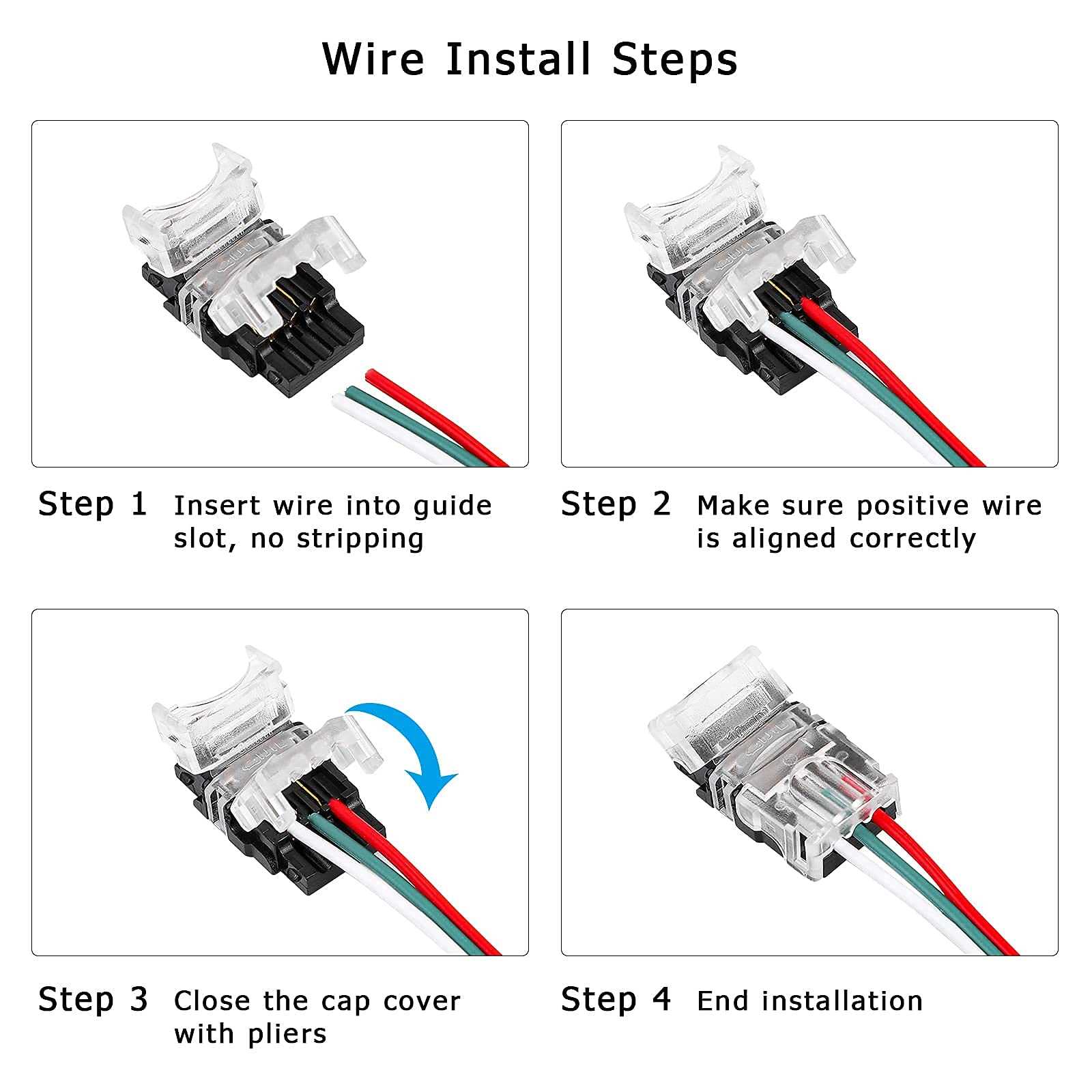 3 pin led strip wiring diagram