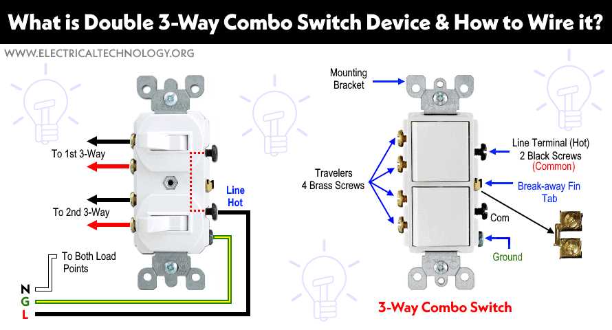 3 pole switch wiring diagram