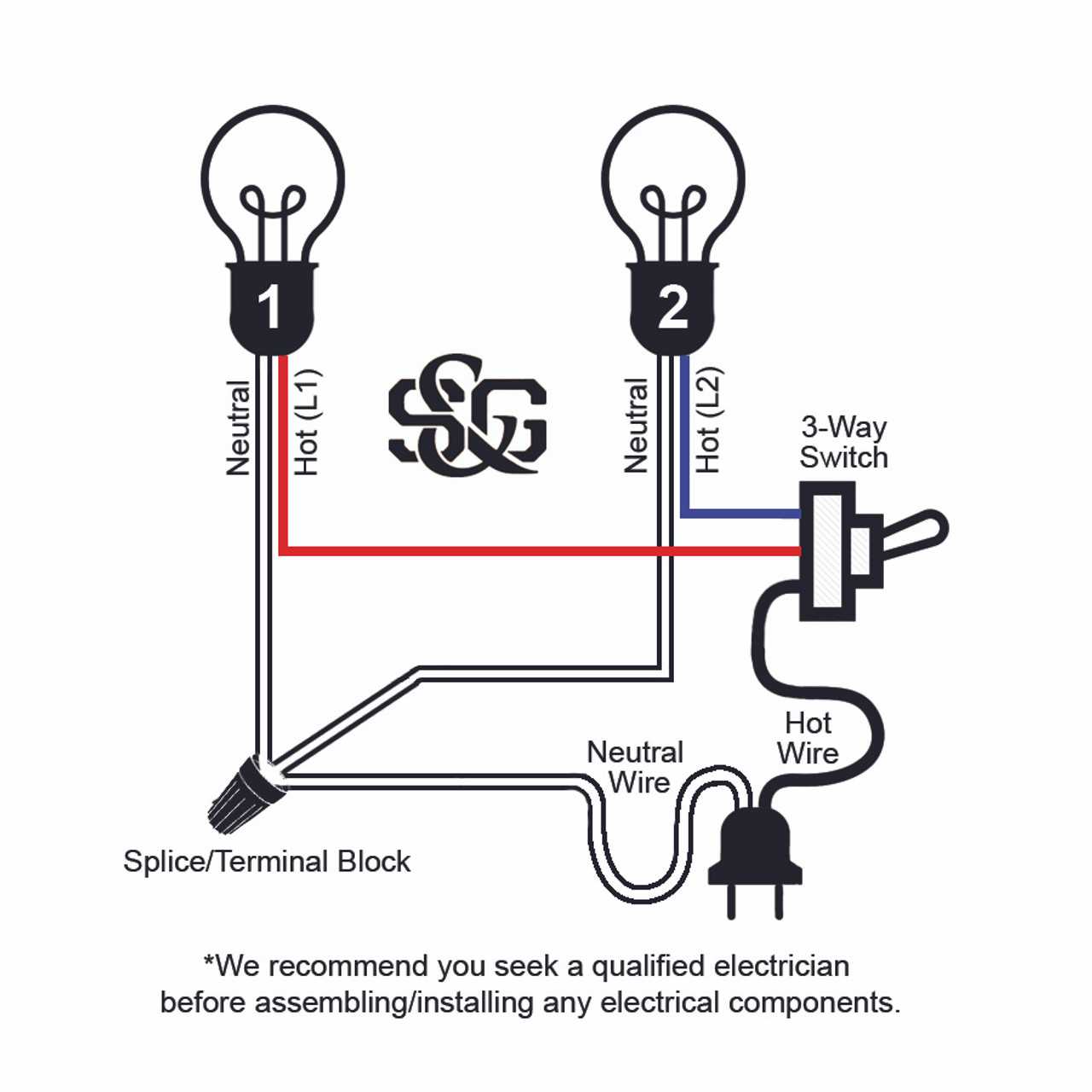 3 position switch wiring diagram