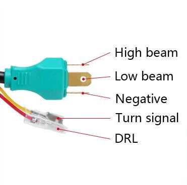 3 prong headlight wiring diagram