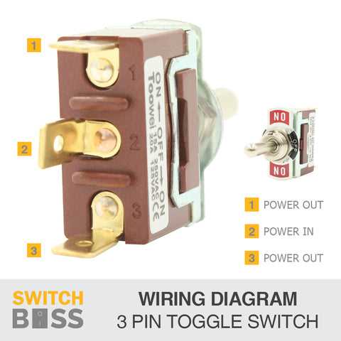 3 prong toggle switch wiring diagram