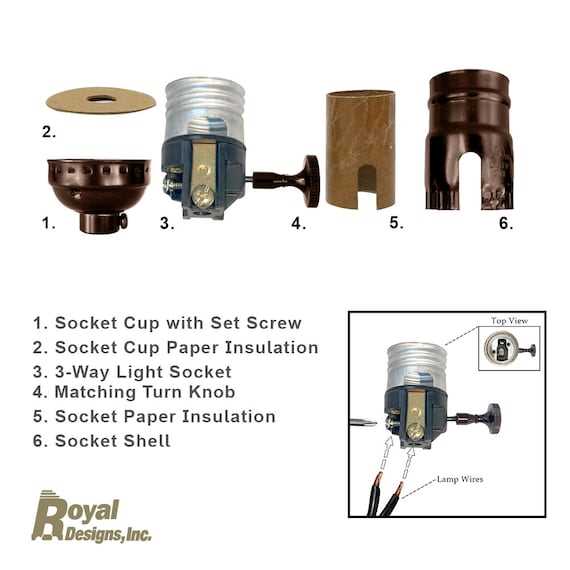 3 way lamp socket wiring diagram