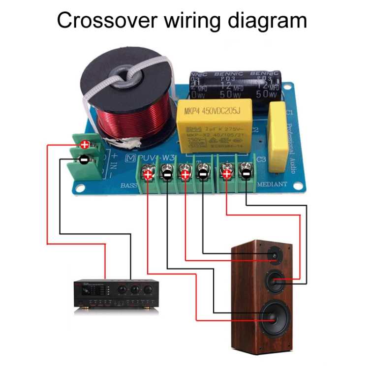 3 way speaker crossover wiring diagram