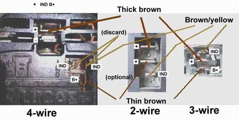 3 wire alternator wiring diagram