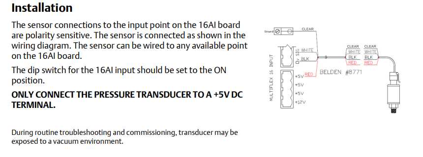 3 wire pressure transducer wiring diagram