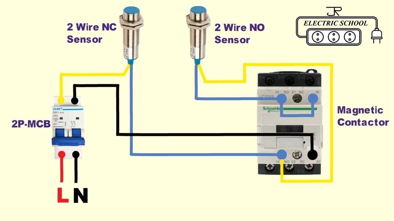 3 wire proximity sensor wiring diagram