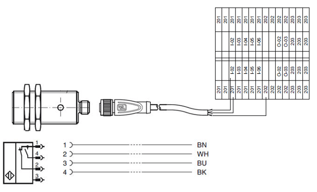 3 wire proximity sensor wiring diagram