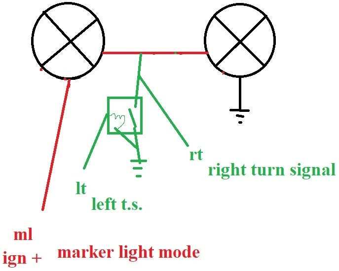 3 wire turn signal wiring diagram