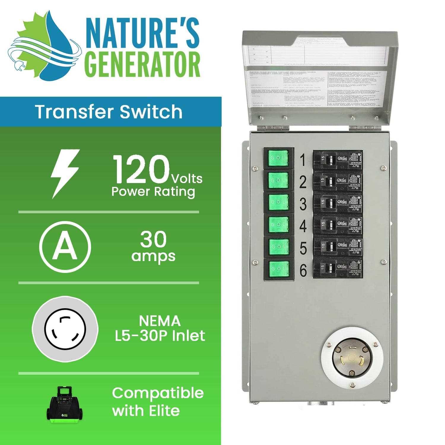 30 amp transfer switch wiring diagram