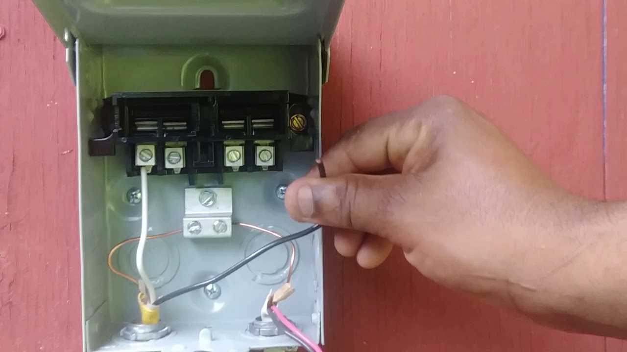 30 amp disconnect wiring diagram