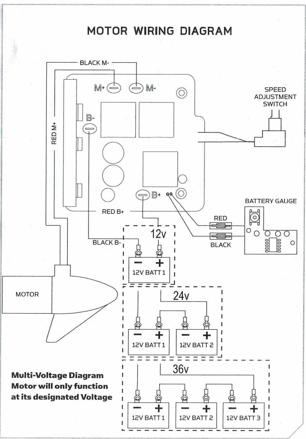 36 volt wiring diagram trolling motor