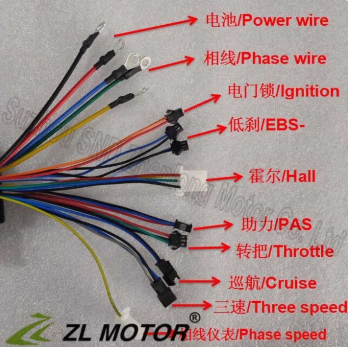 36 volt e bike controller wiring diagram