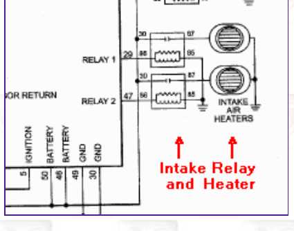 3rd gen cummins grid heater wiring diagram