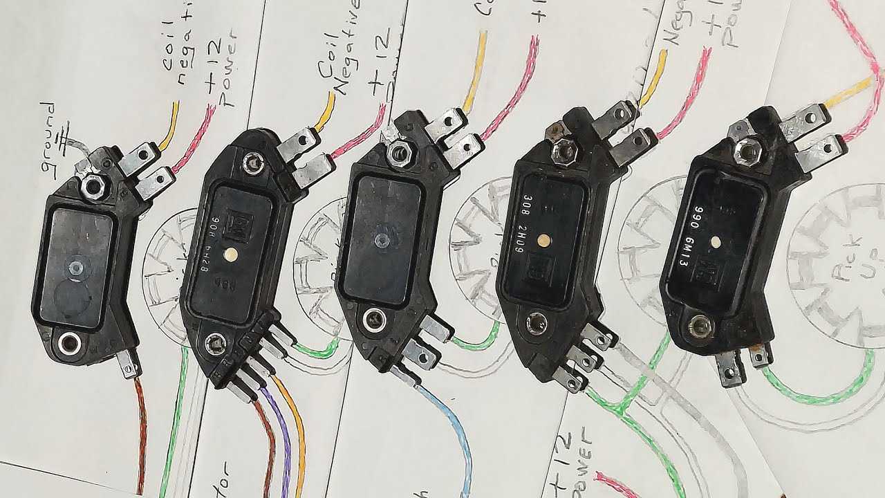 4 pin ignition module wiring diagram