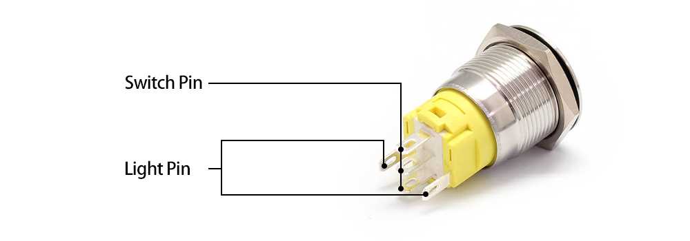 4 pin push button switch wiring diagram