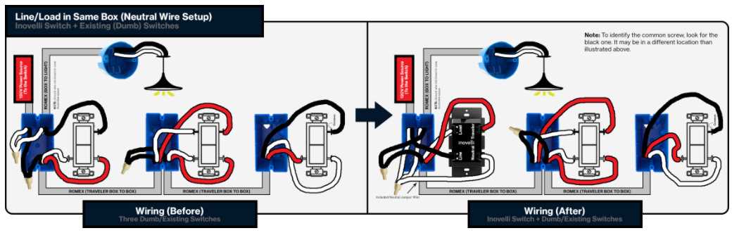 4 way dimmer switch wiring diagram