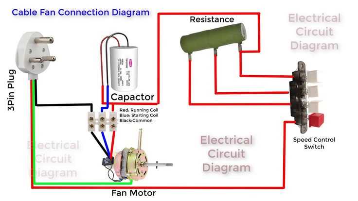 4 wire fan motor wiring diagram