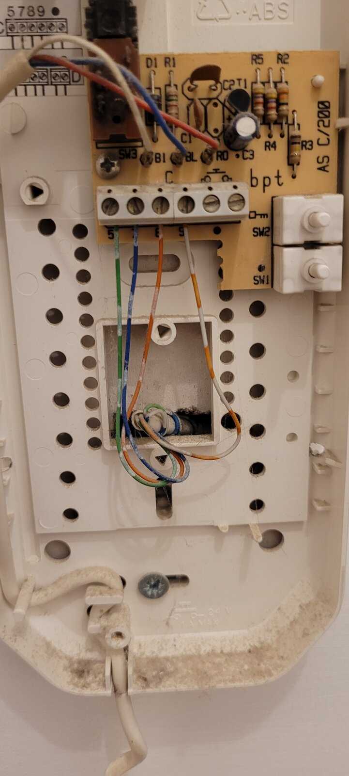 4 wire intercom wiring diagram