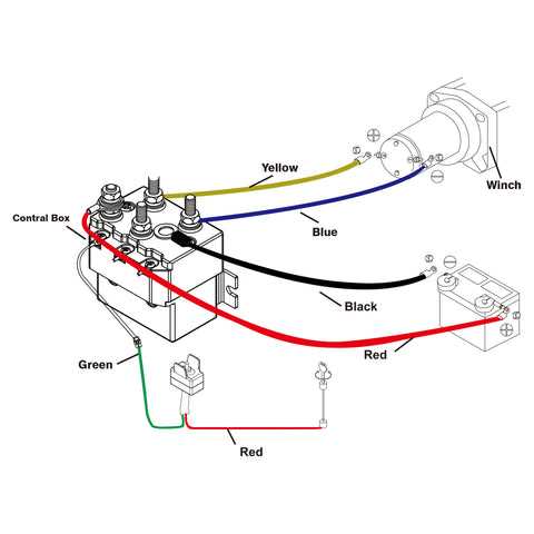 4 wire winch wiring diagram