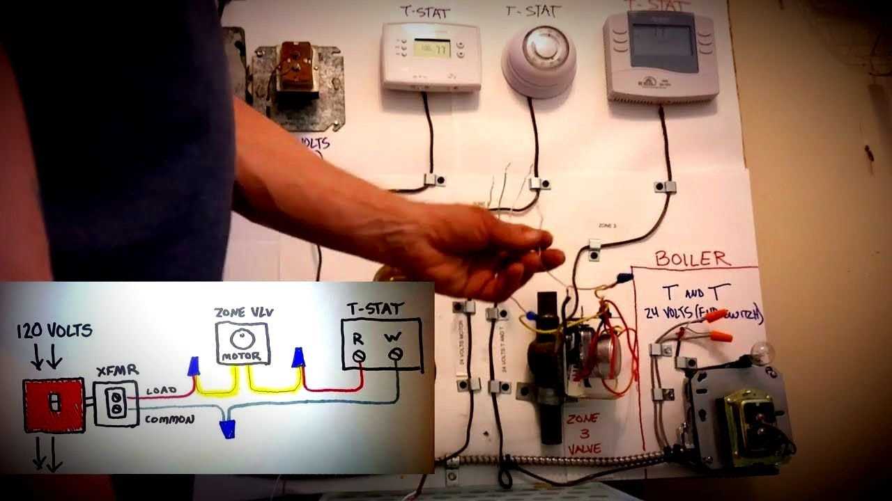 4 wire zone valve wiring diagram