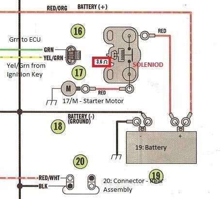 4 pole starter relay wiring diagram