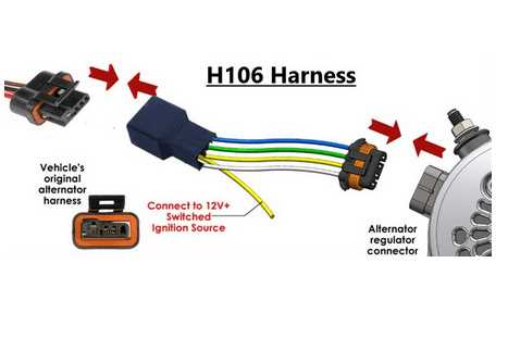 4 wire gm alternator wiring diagram