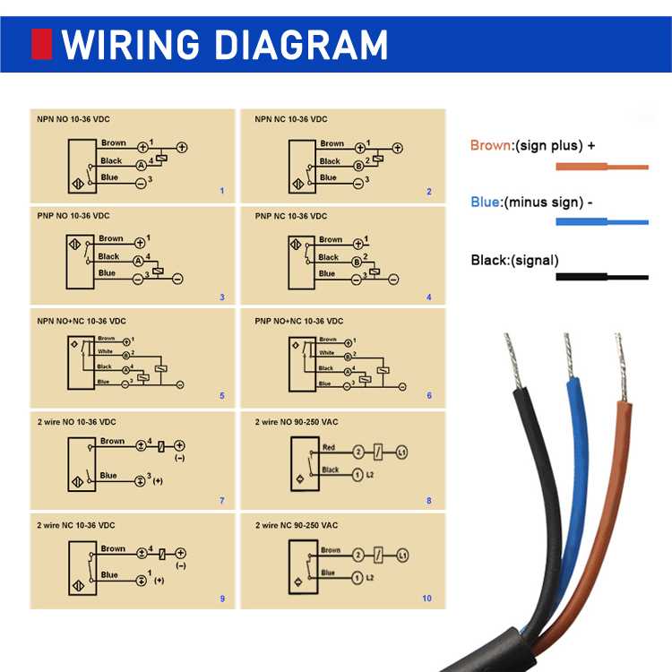 4 wire proximity switch wiring diagram