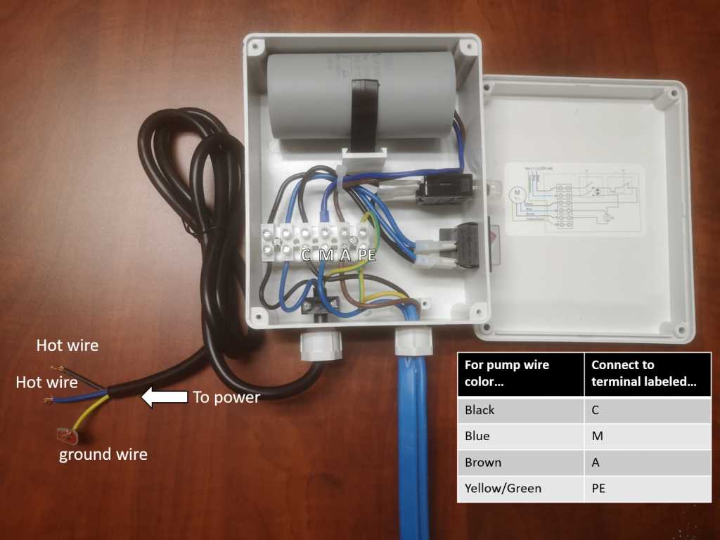 4 wire submersible pump wiring diagram