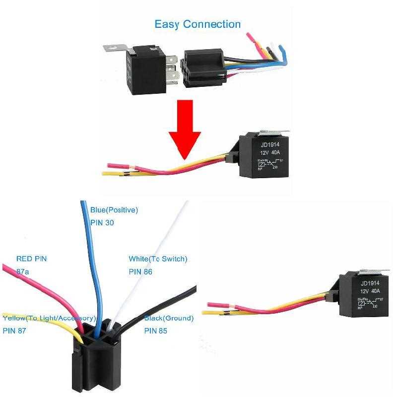 40 amp relay wiring diagram